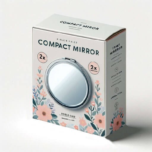 custom color box for compact mirror